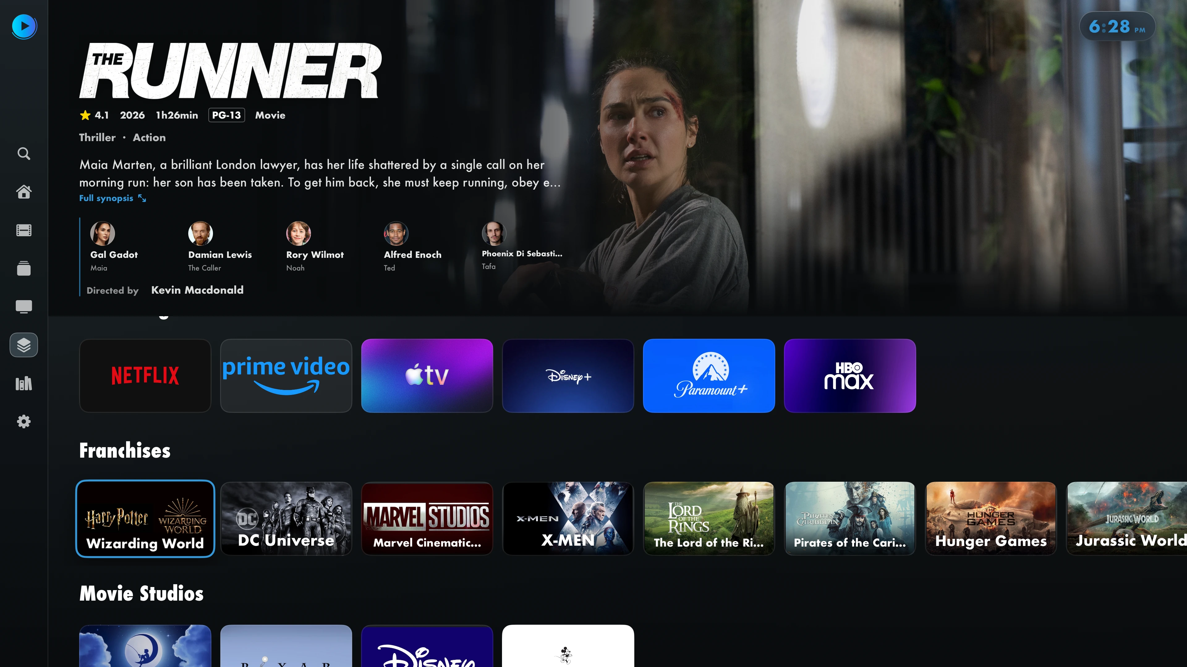 Example of personalized collections with logos and movie universes