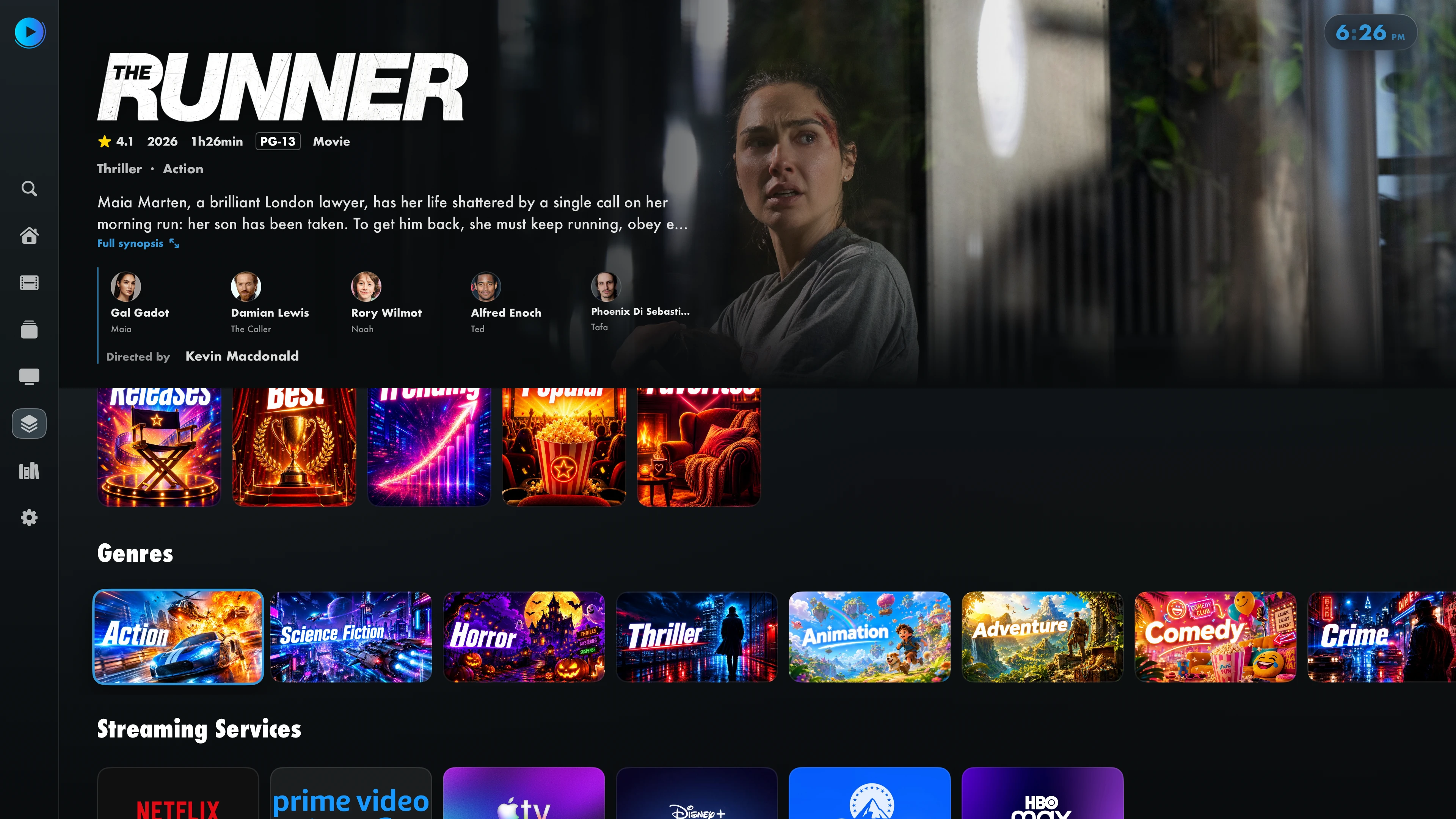 Catalog collections and folders on Apple TV