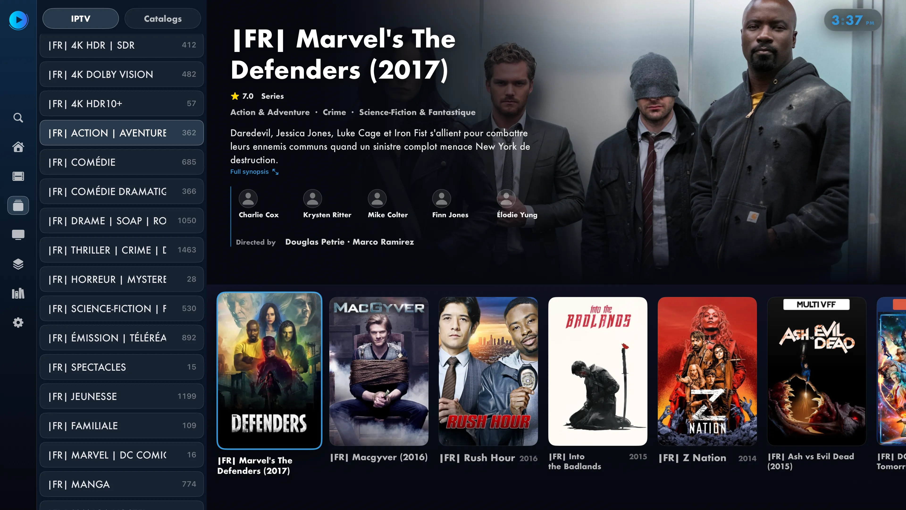 Films et séries sur Apple TV